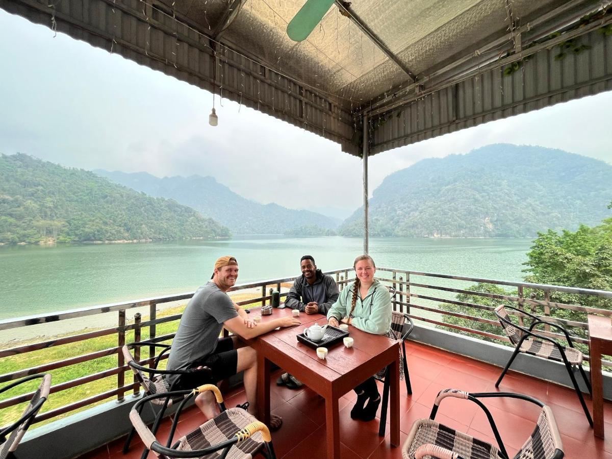 Nha Nghi Son Lam - Panorama lake view Apartment An Ma Bagian luar foto