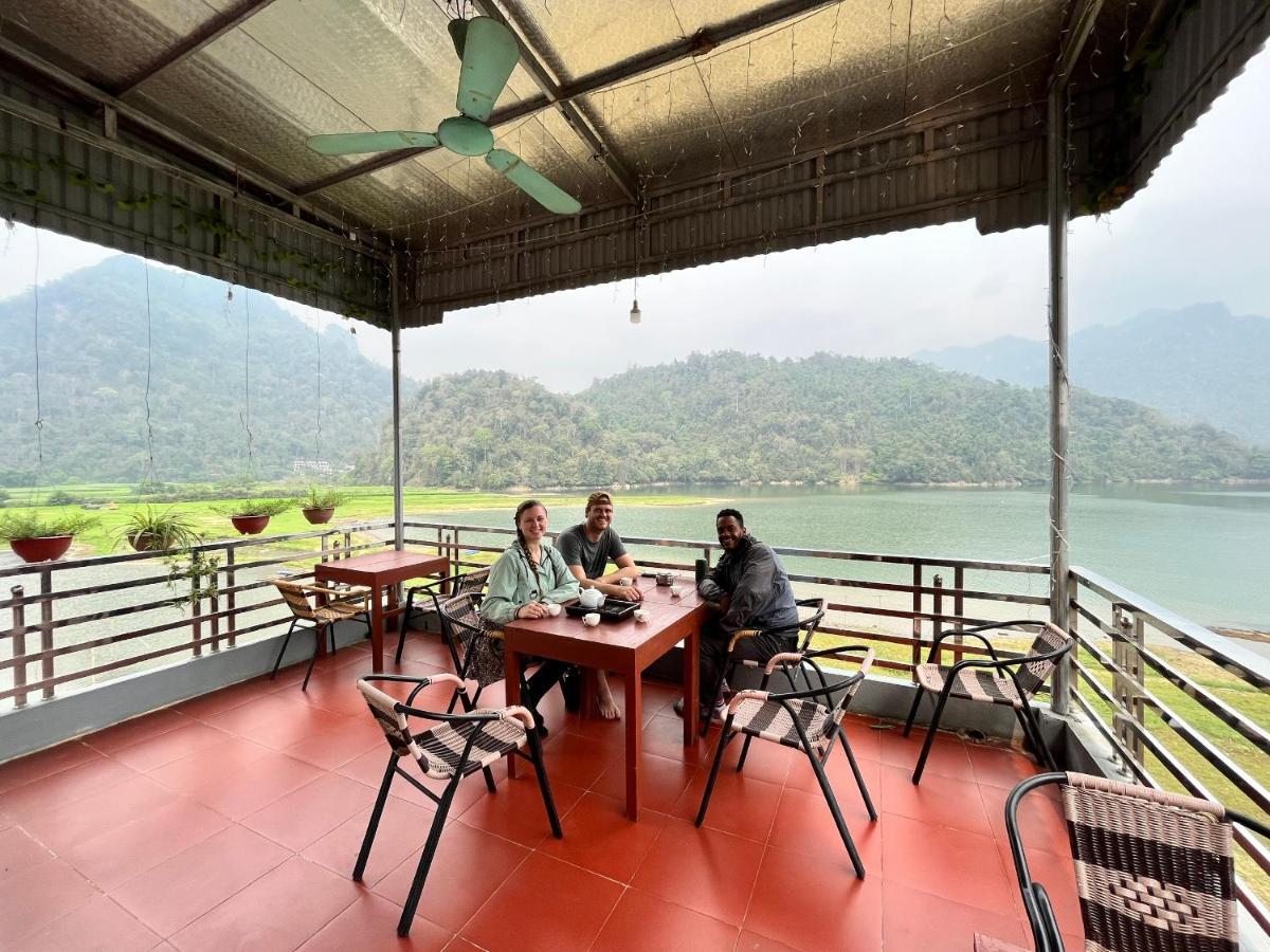 Nha Nghi Son Lam - Panorama lake view Apartment An Ma Bagian luar foto