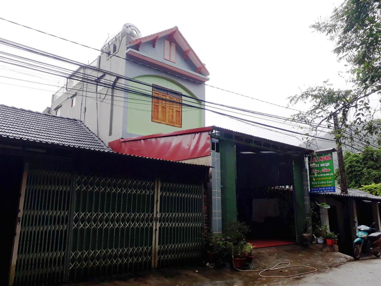 Nha Nghi Son Lam - Panorama lake view Apartment An Ma Bagian luar foto