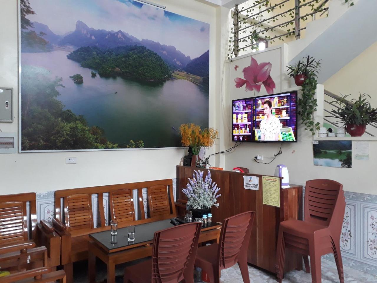 Nha Nghi Son Lam - Panorama lake view Apartment An Ma Bagian luar foto