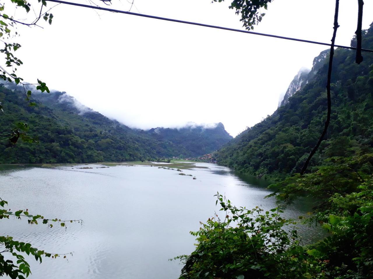 Nha Nghi Son Lam - Panorama lake view Apartment An Ma Bagian luar foto