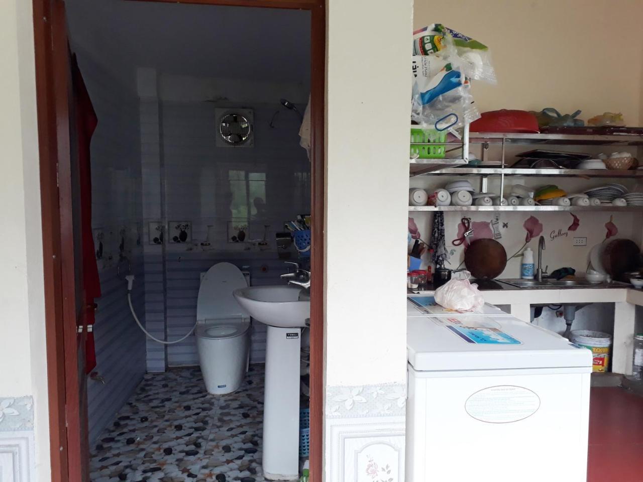 Nha Nghi Son Lam - Panorama lake view Apartment An Ma Bagian luar foto